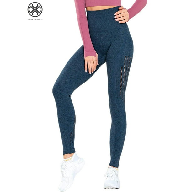 N\C Womens High Waist Slim Fitness Yoga Pants with Pocket Workout Legging Yoga Pants 